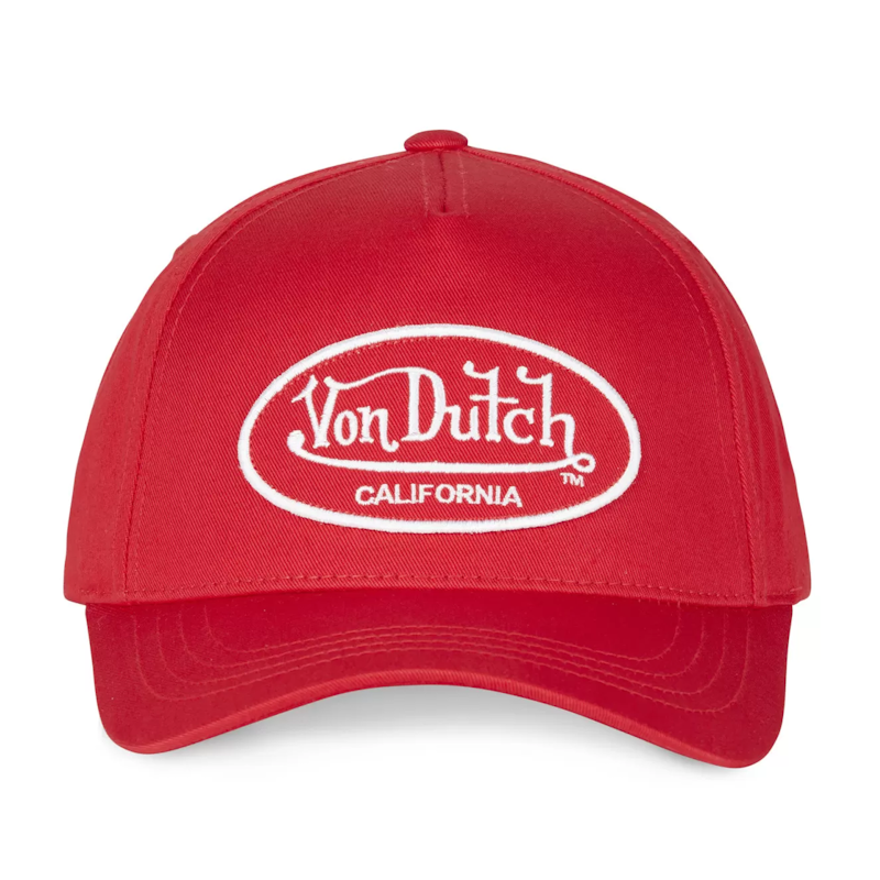 Von Dutch Casquette Baseball Rouge