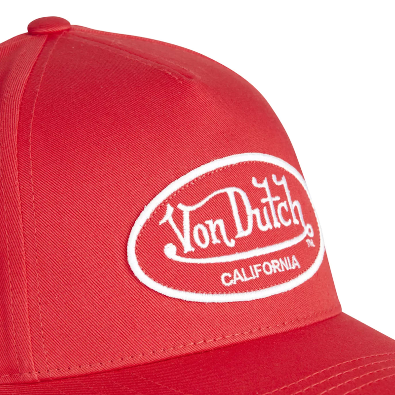 Von Dutch Casquette Baseball Rouge