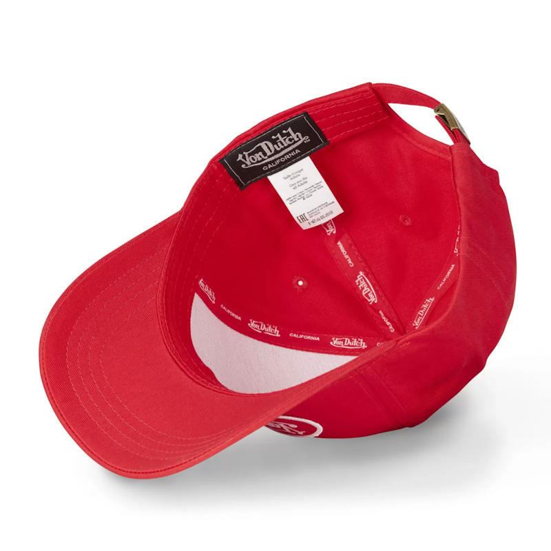 Von Dutch Casquette Baseball Rouge