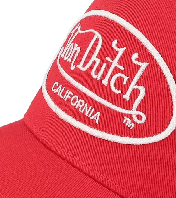 Von Dutch Casquette Baseball Rouge