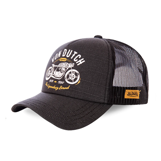 Von Dutch Casquette Baseball Biker Gris