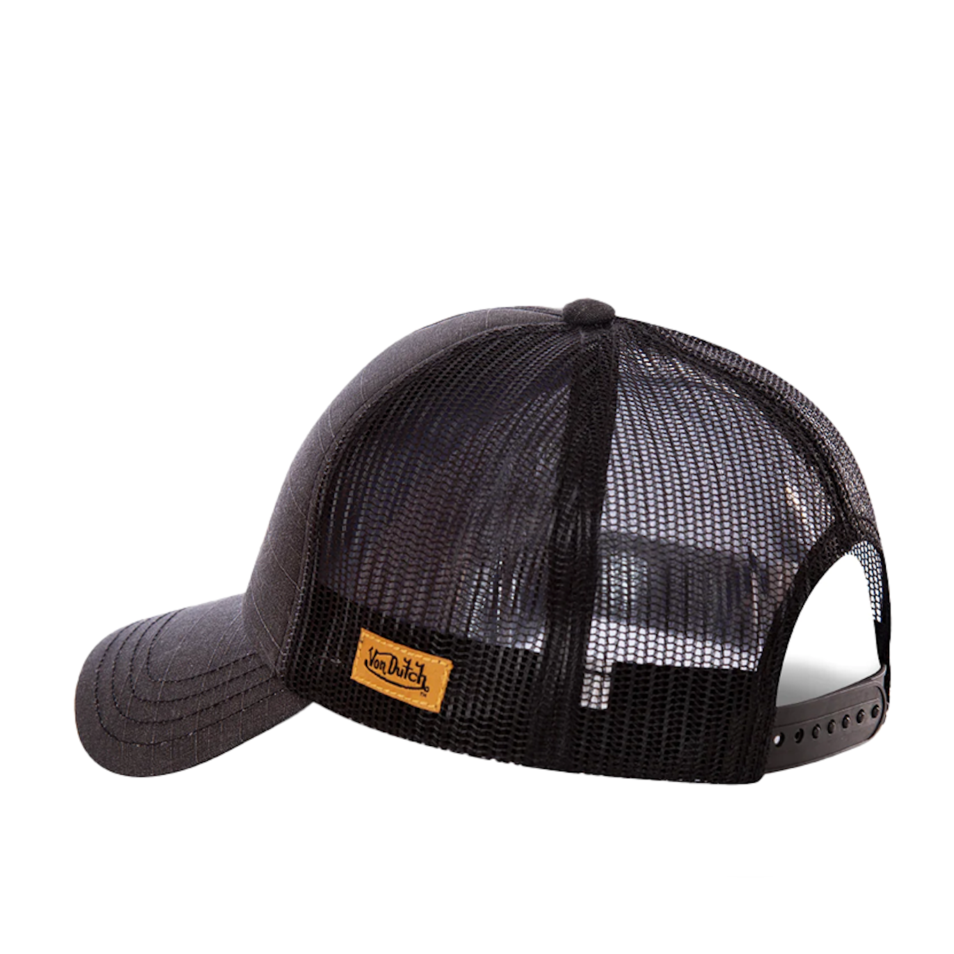 Von Dutch Casquette Baseball Biker Gris