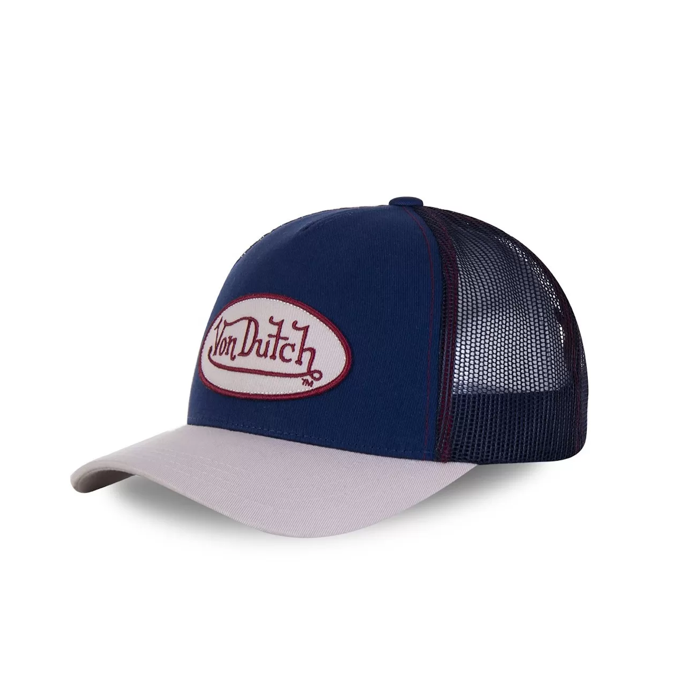 Von Dutch Casquette Bleue Trucker Snapback COLORS