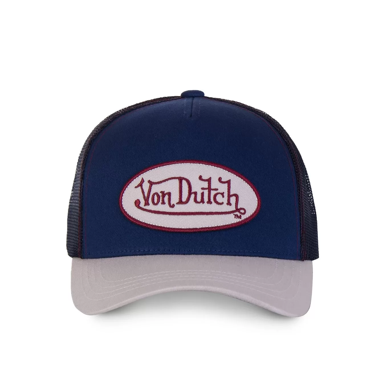 Von Dutch Casquette Bleue Trucker Snapback COLORS