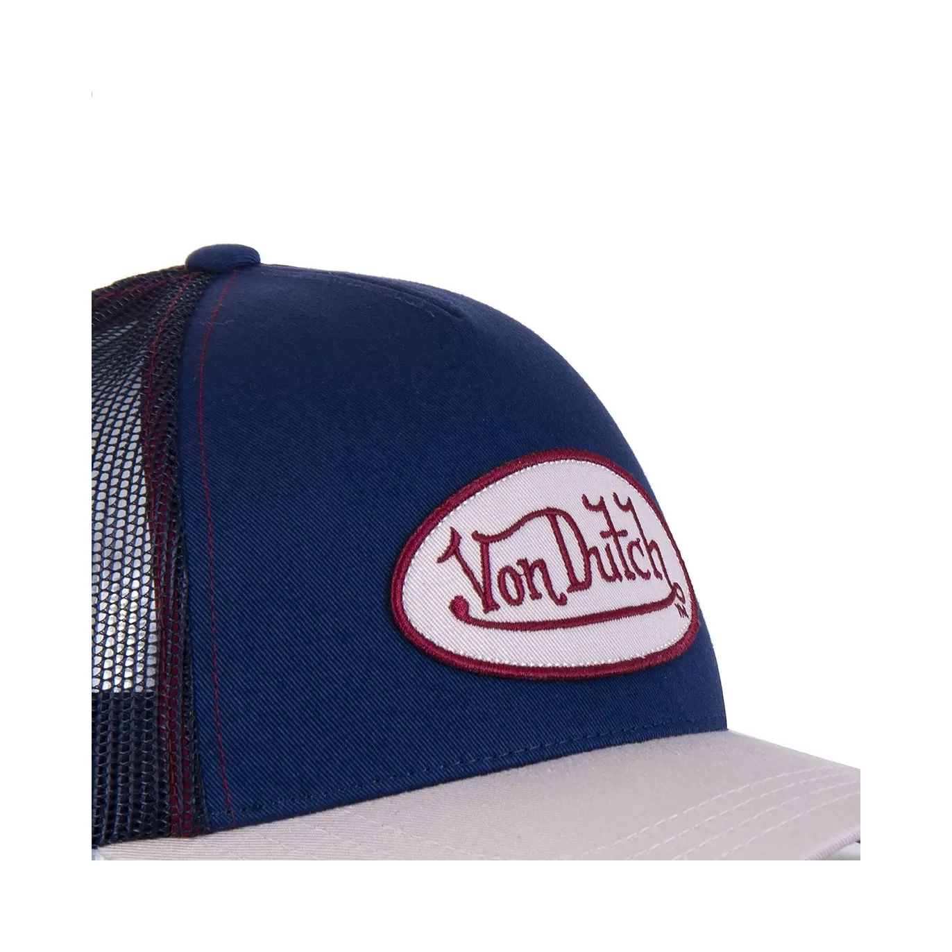 Von Dutch Casquette Bleue Trucker Snapback COLORS