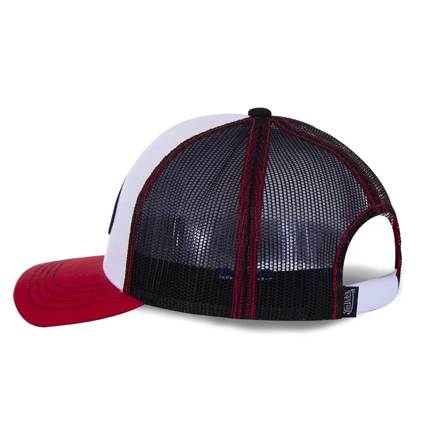 Von Dutch Casquette Classic Trucker Colors Noir/Rouge