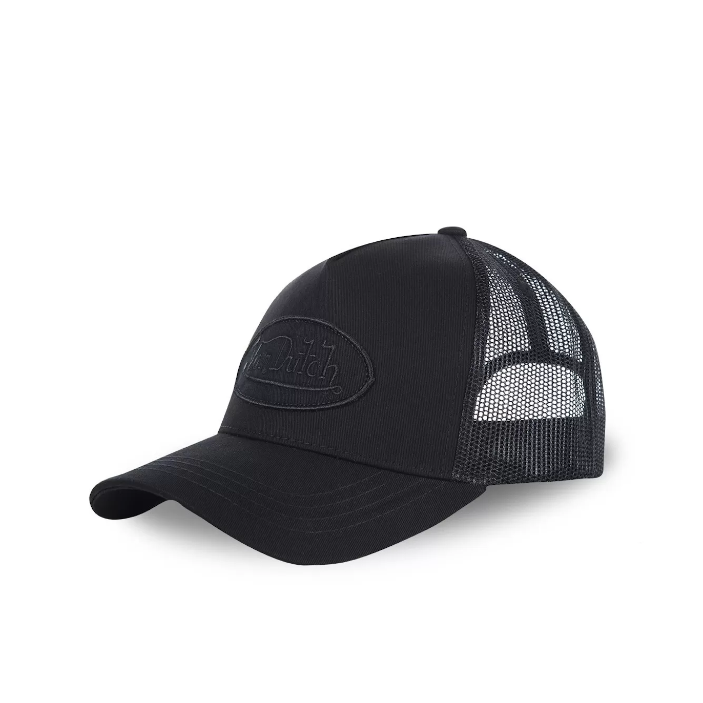 Von Dutch Casquette Noir Trucker Snapback LOFB