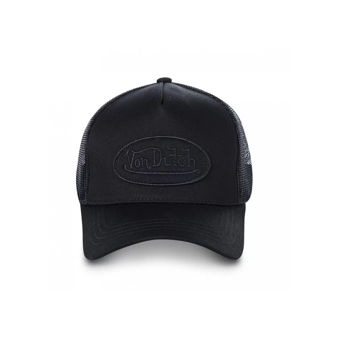 Von Dutch Casquette Noir Trucker Snapback LOFB