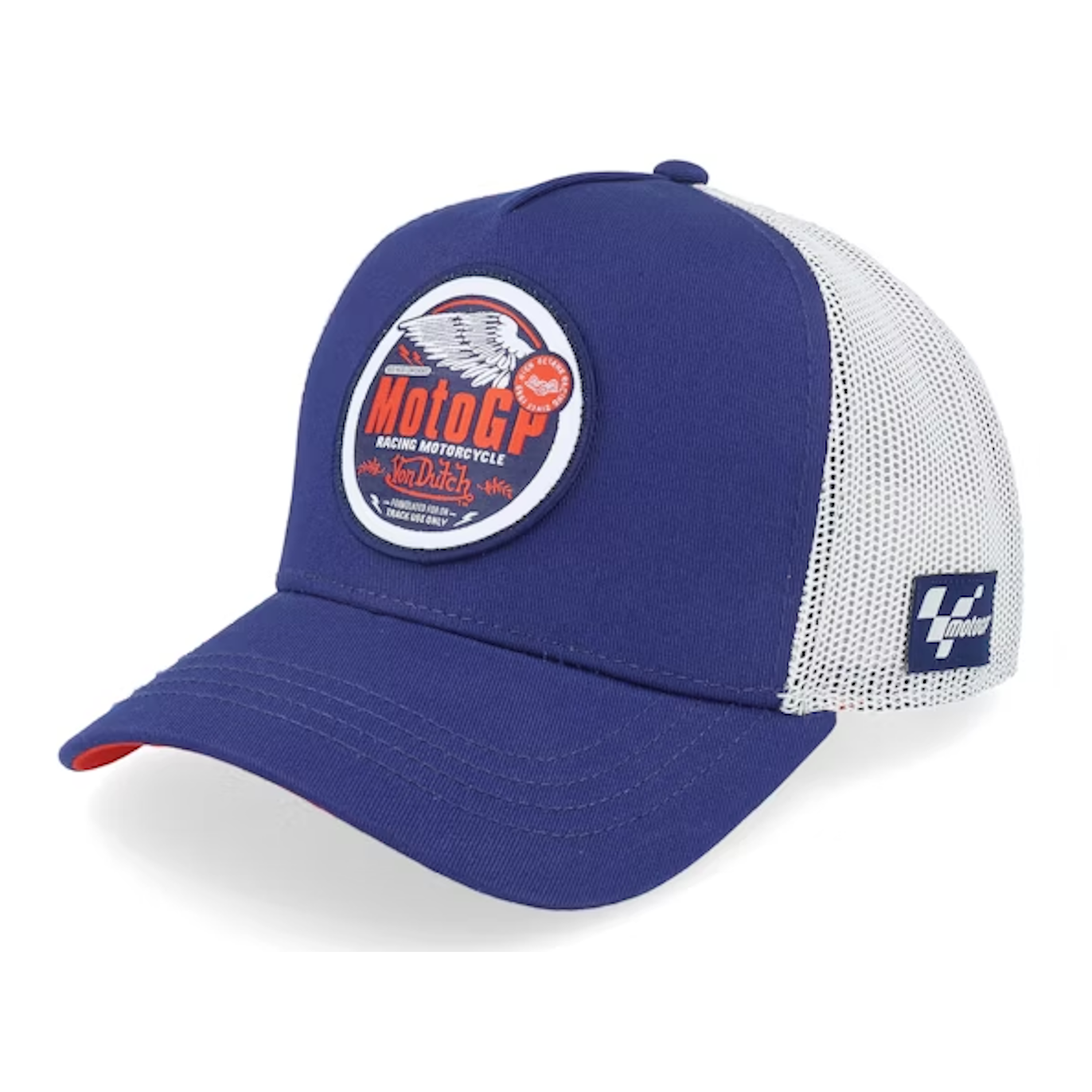 Von Dutch Casquette Trucker Moto GP Marine/Blanc