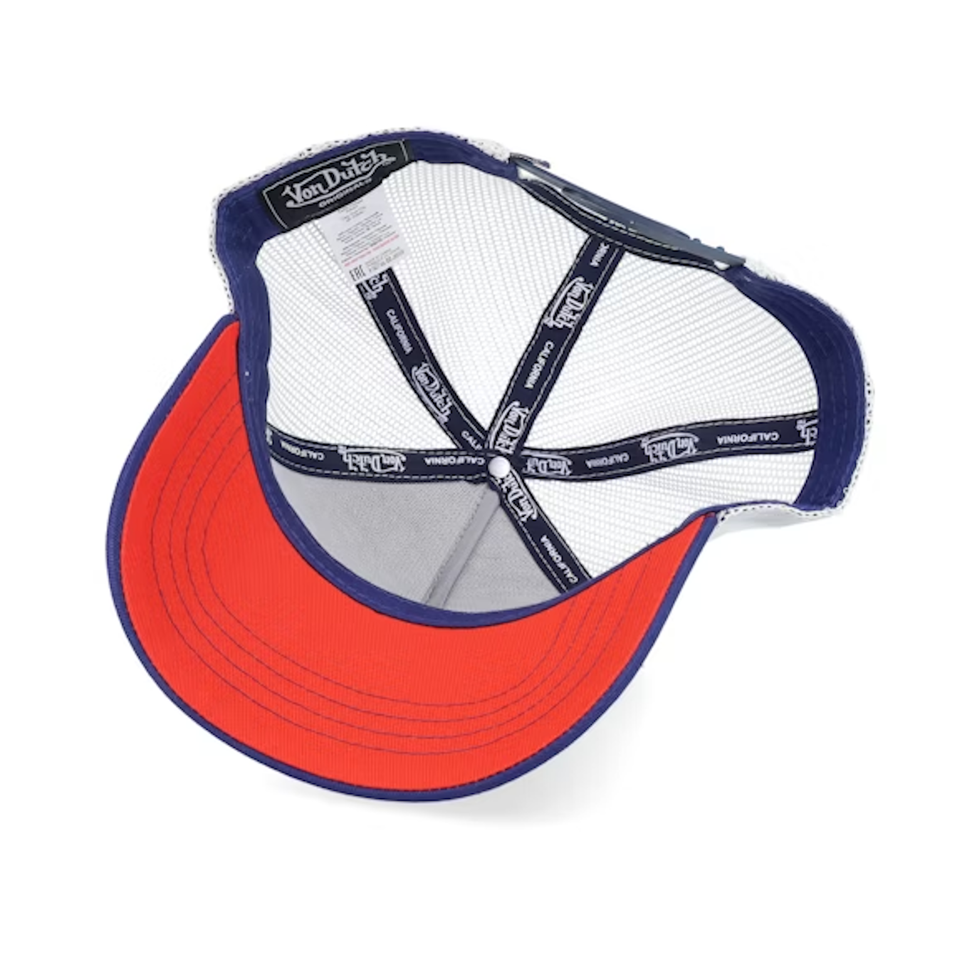 Von Dutch Casquette Trucker Moto GP Marine/Blanc