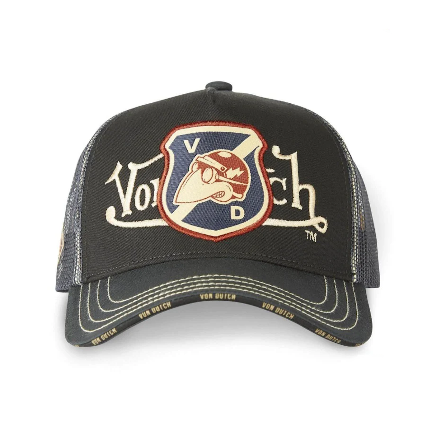 Von Dutch Casquette Trucker Noir Taille Unique