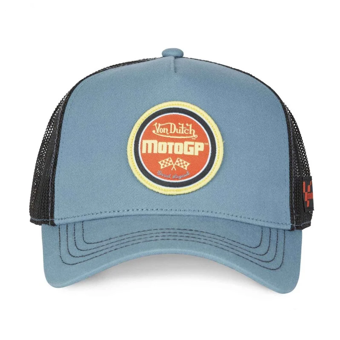 Von Dutch Casquette Trucker X Moto GP Bleu/Noir