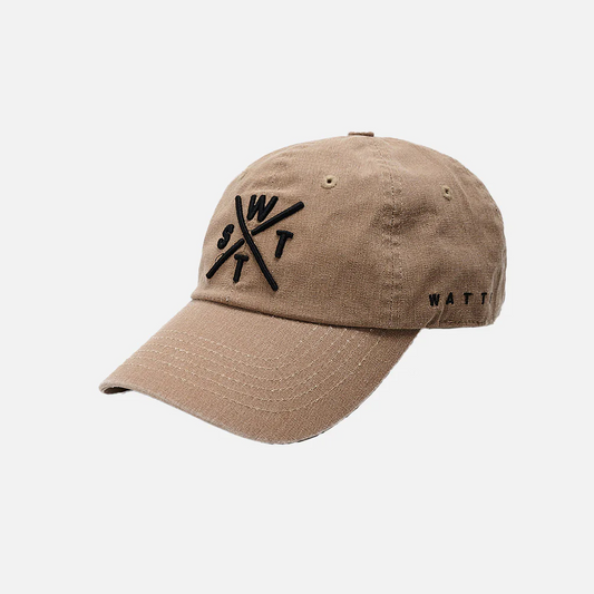 WATTS CASQUETTE PIMENT - BEIGE TABACCO BROWN