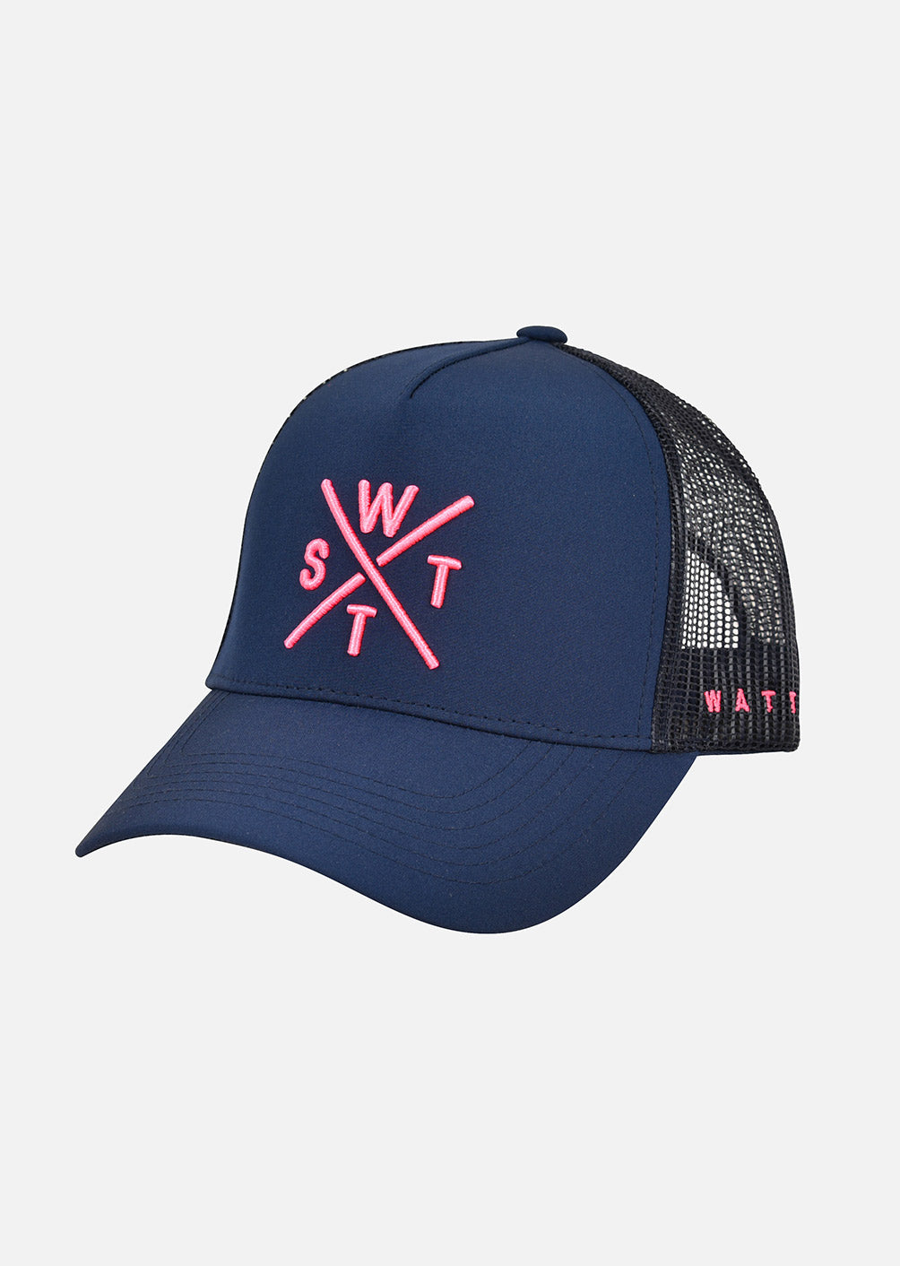 WATTS CASQUETTE TRIBE - BLEU MARINE & ROSE