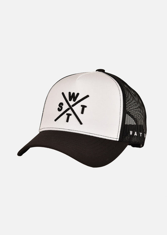 WATTS CASQUETTE TRIBE - NOIR & BLANC