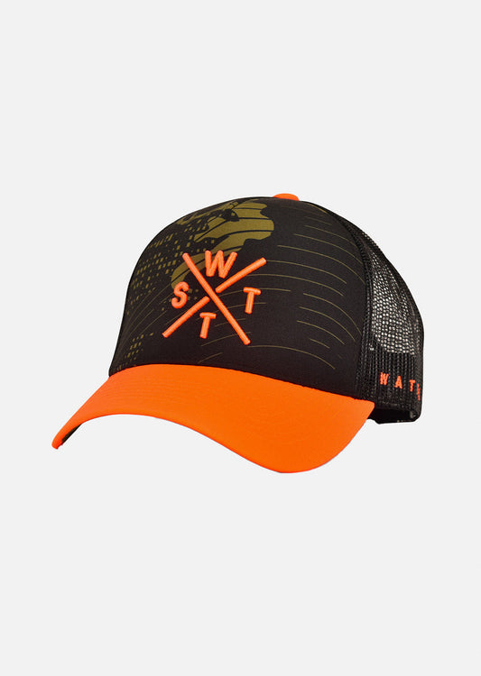 WATTS CASQUETTE TRIBE - ORANGE & KAKI