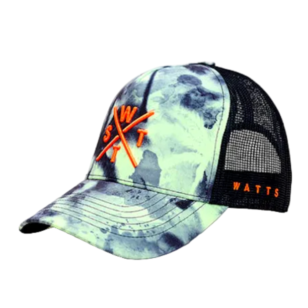 WATTS Tribe Cap - Waterpalm Green Print