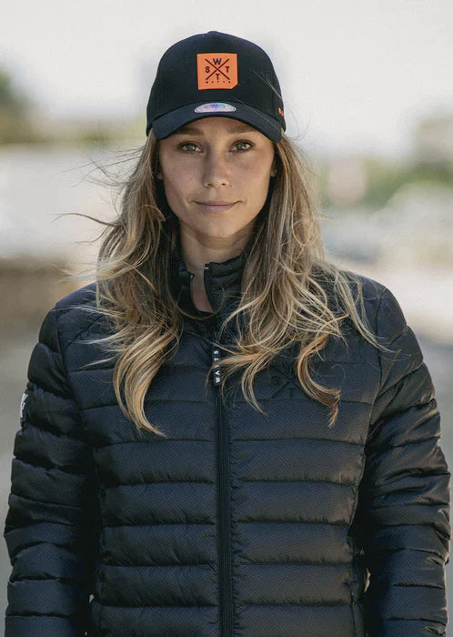 WATTS CASQUETTE CISCO - NOIR & ORANGE FLUO