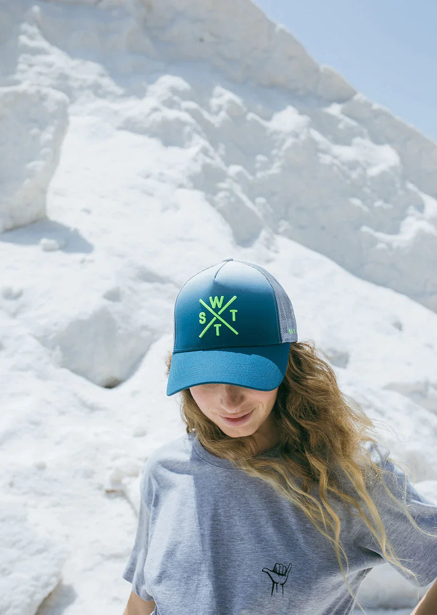 WATTS CASQUETTE TOKYO - BLEU & GRIS DEEP DYE