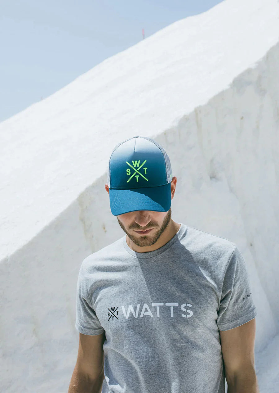 WATTS CASQUETTE TOKYO - BLEU & GRIS DEEP DYE