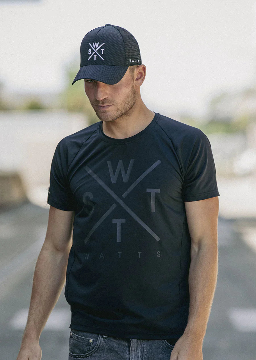 WATTS CASQUETTE TRIBE - NOIR CARBONE