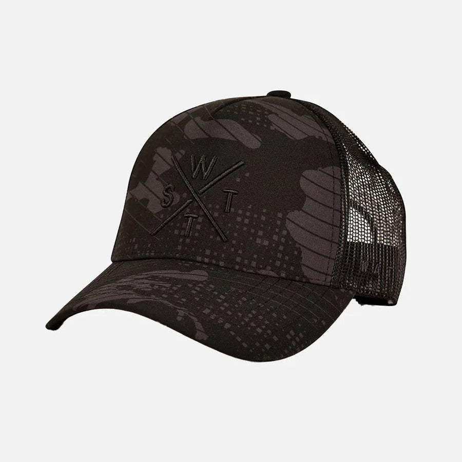 WATTS CASQUETTE TRIBE - CAMOUFLAGE NOIR