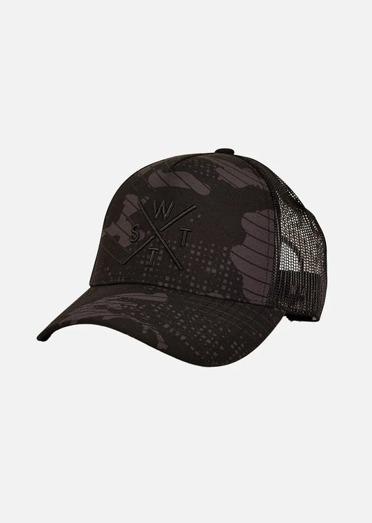 WATTS CASQUETTE TRIBE - CAMOUFLAGE NOIR