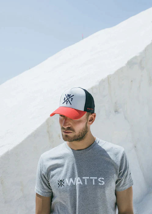 WATTS CASQUETTE TRIBE - JUNIOR - BLEU MARINE & ROUGE