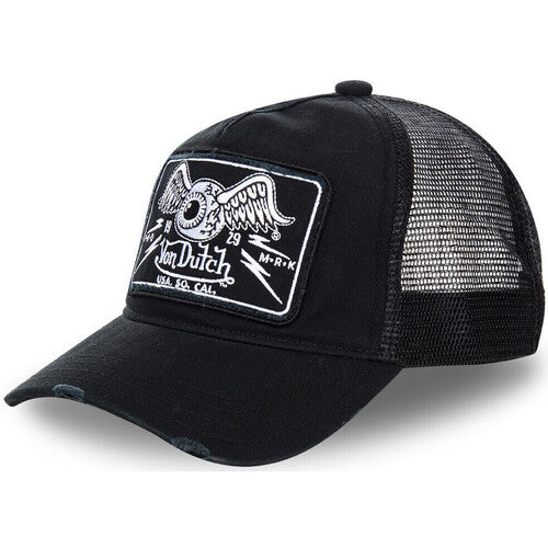 Von Dutch Casquette Trucker Noire Flying Eyeball