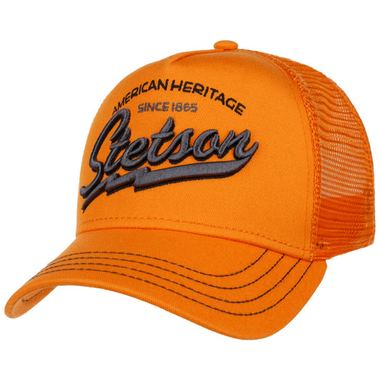 Stetson Casquette Trucker Since 1865 Orange