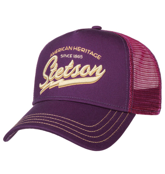 Stetson Casquette Since 1865 Violet