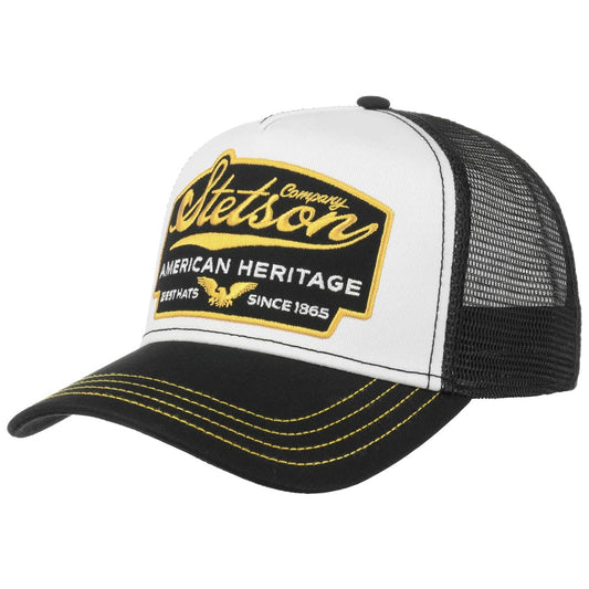 Stetson Casquette American Heritage Trucker Noir