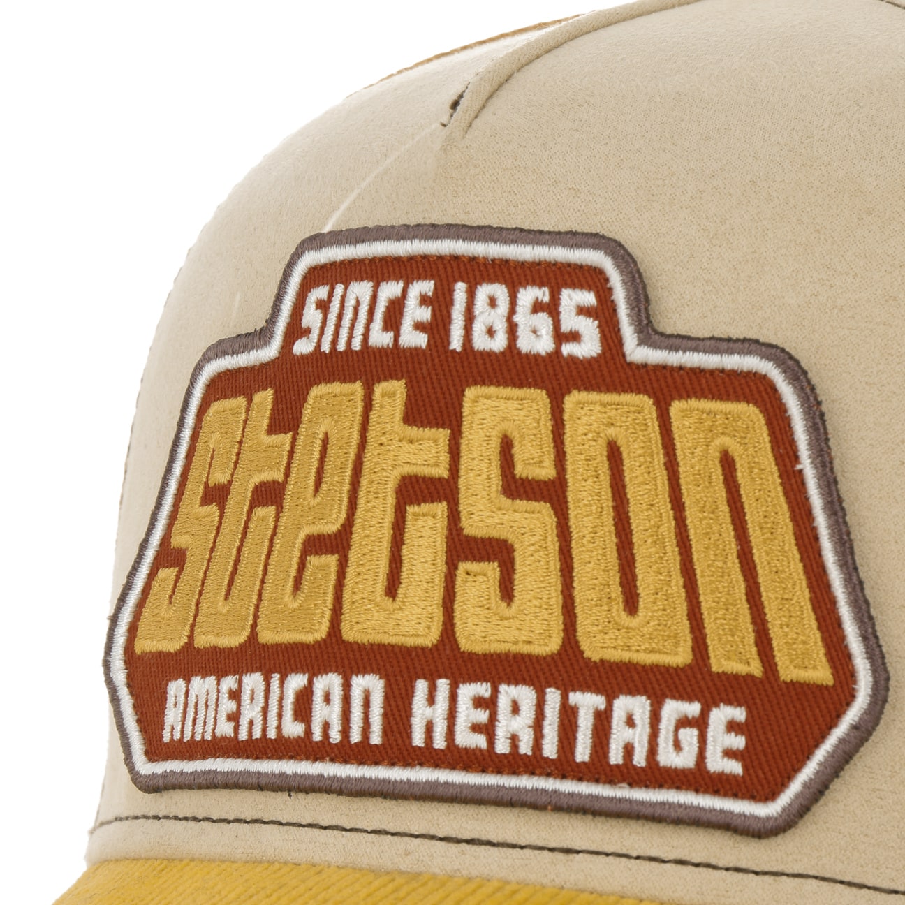 Stetson Casquette Since 1865 Brickstone Beige-Rouille