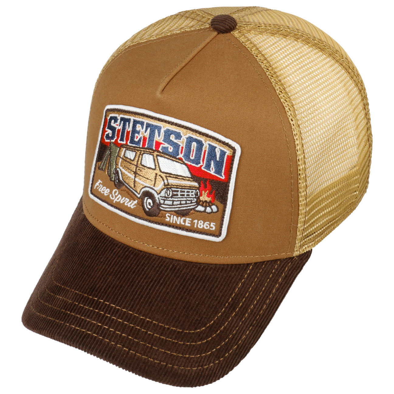 Stetson Casquette By The Campfire Trucker Marron