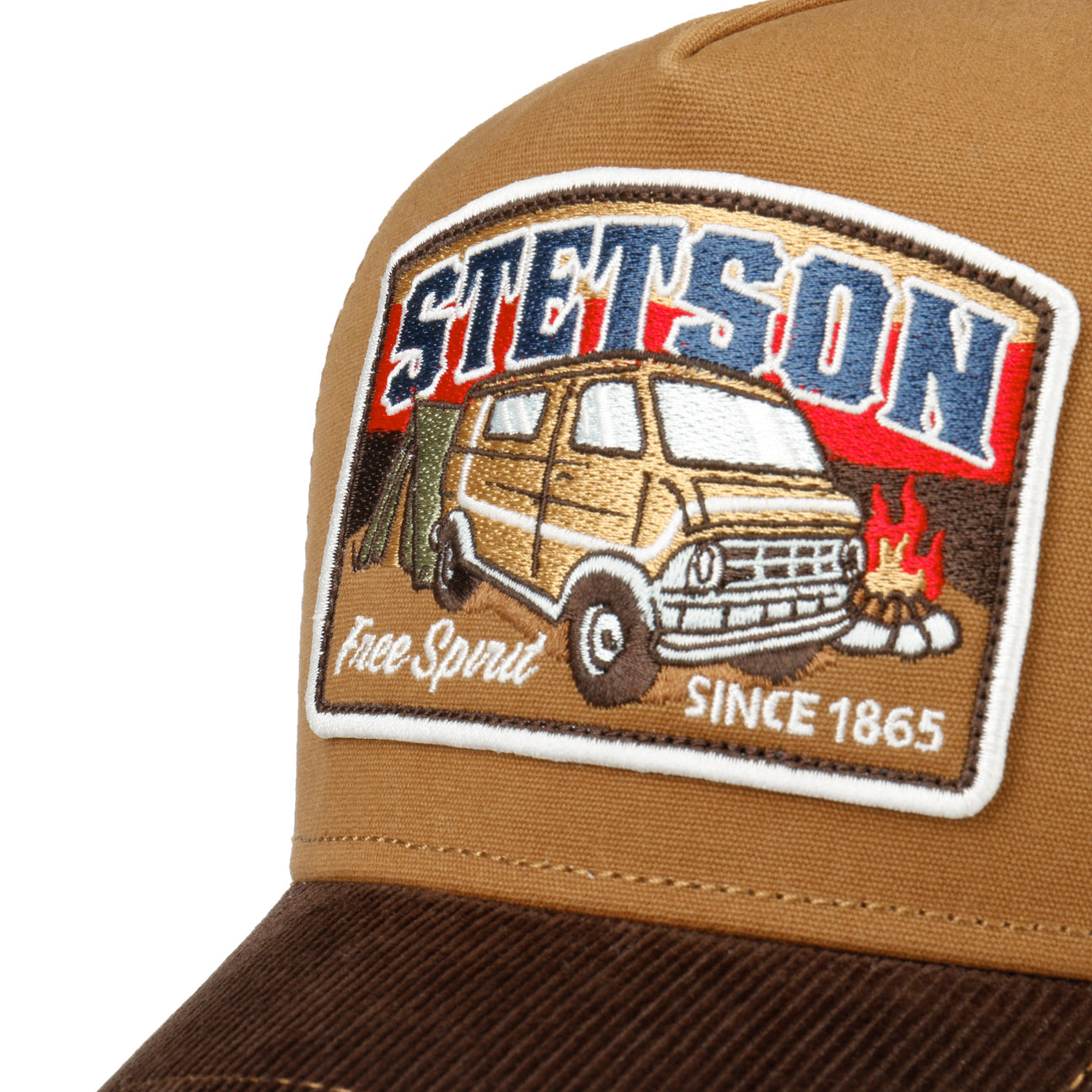 Stetson Casquette By The Campfire Trucker Marron