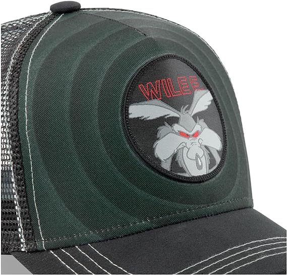 CAPSLAB Casquette Trucker Looney Tunes Wile E. Coyote