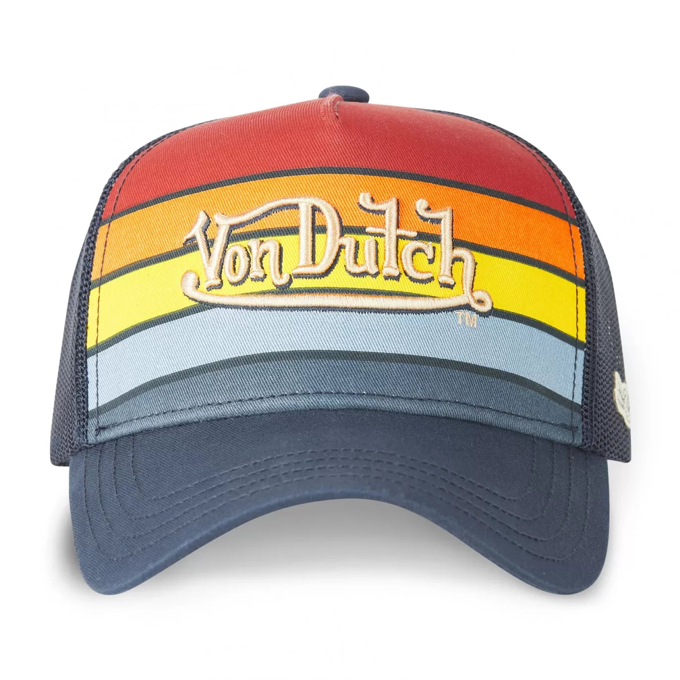 Von Dutch Casquette SUN Bleu Marine et Rouge Trucker