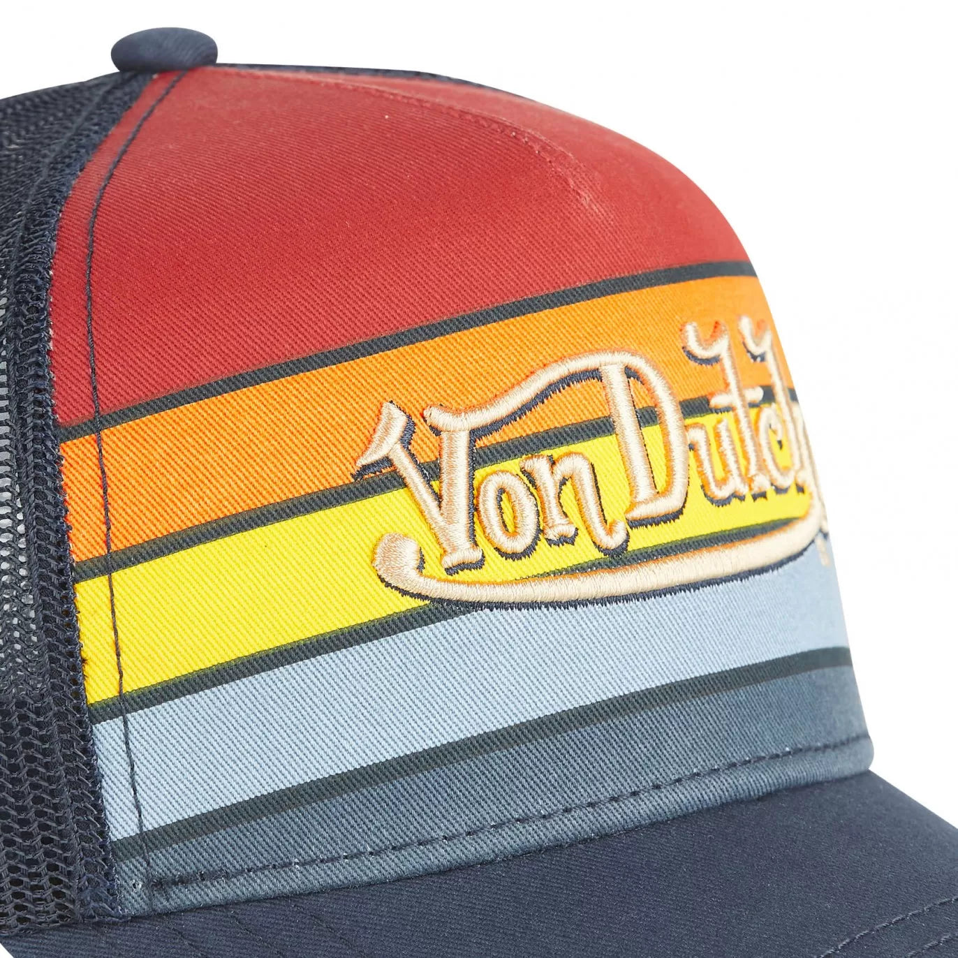 Von Dutch Casquette SUN Bleu Marine et Rouge Trucker