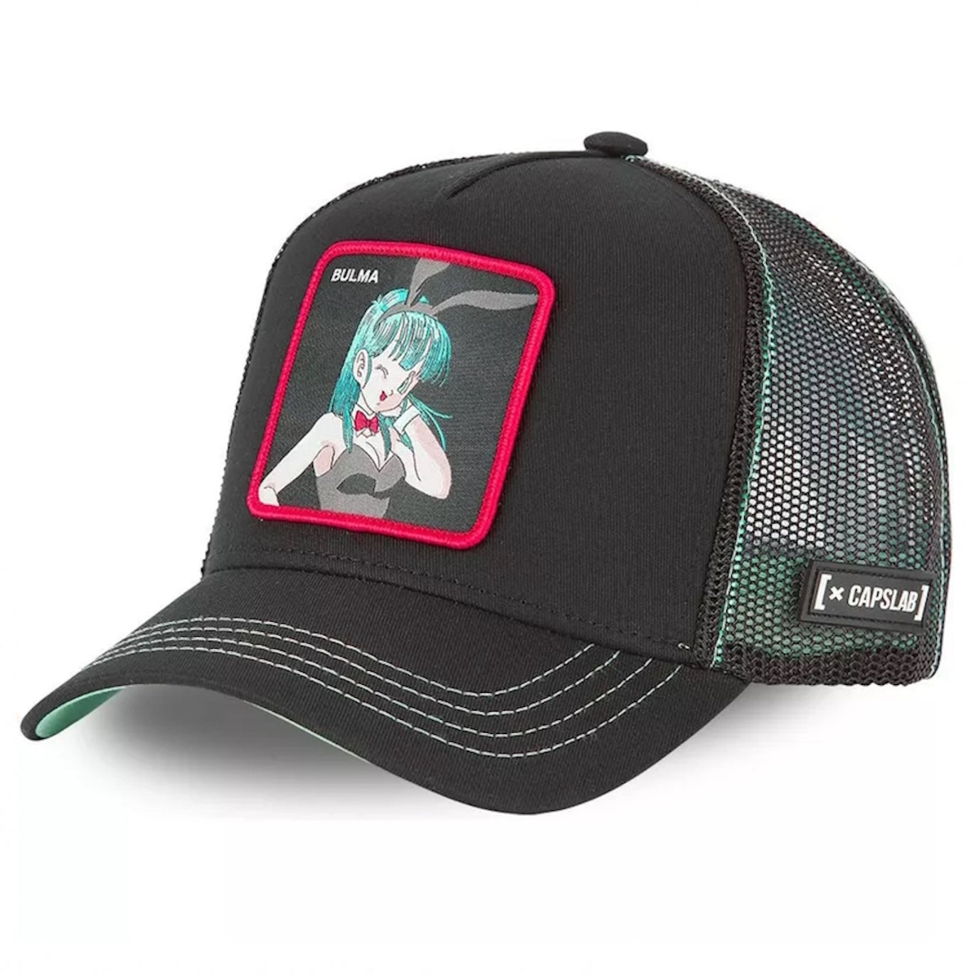 CAPSLAB Casquette Dragon Ball Bulma Noir