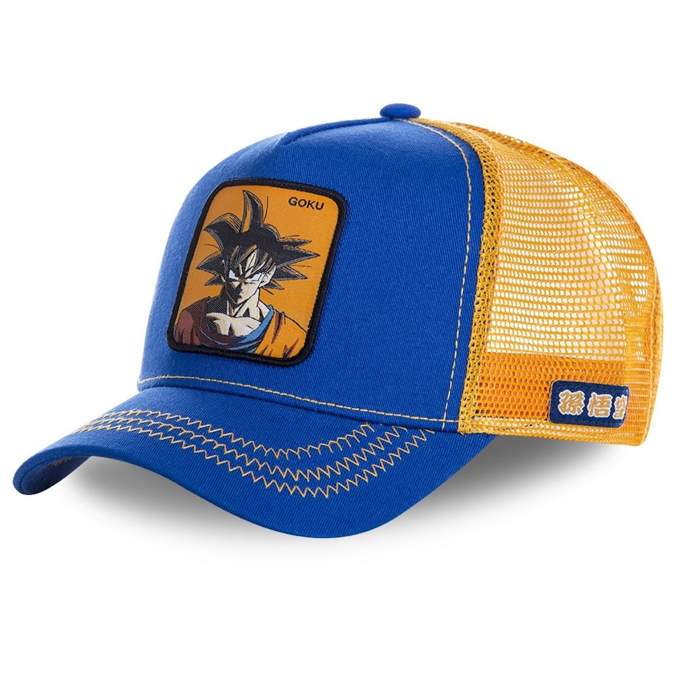 CAPSLAB Casquette Dragon Ball Z Goku Orange/Bleu