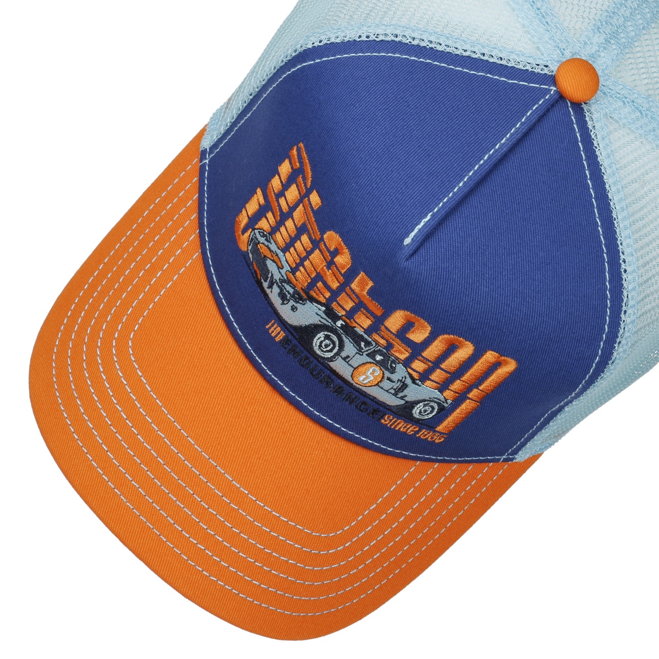 Stetson Casquette Endurance Trucker Bleu/Orange