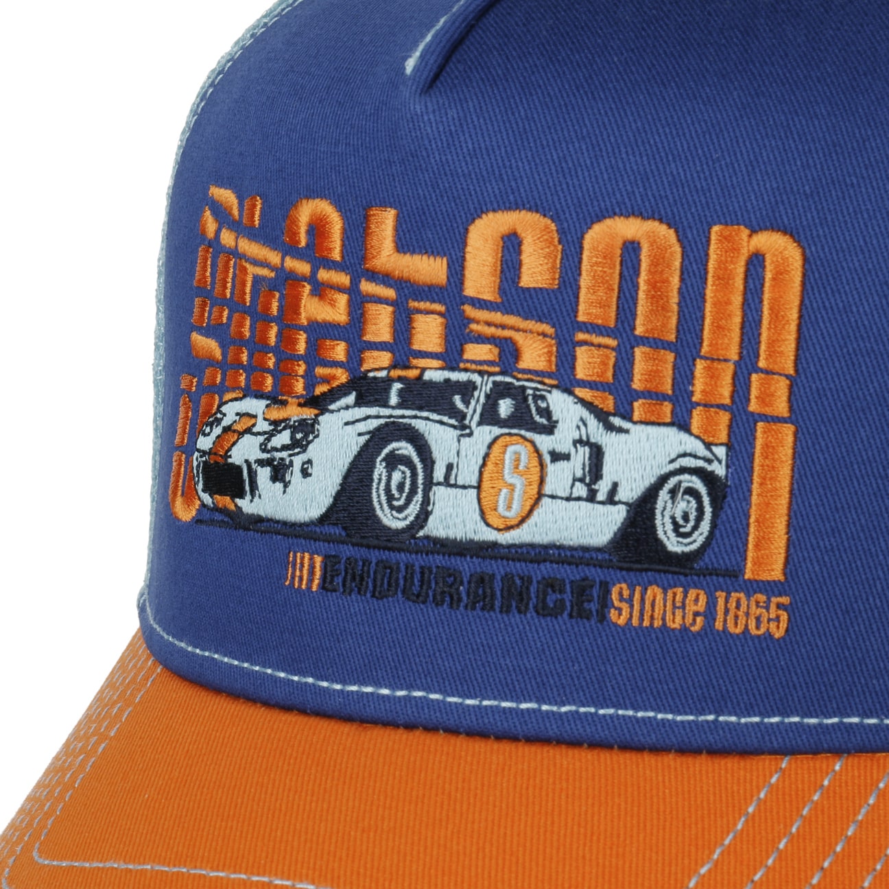 Stetson Casquette Endurance Trucker Bleu/Orange