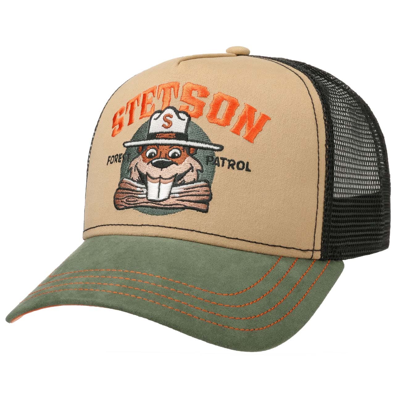 Stetson Casquette Forest Patrol Kaki/Beige