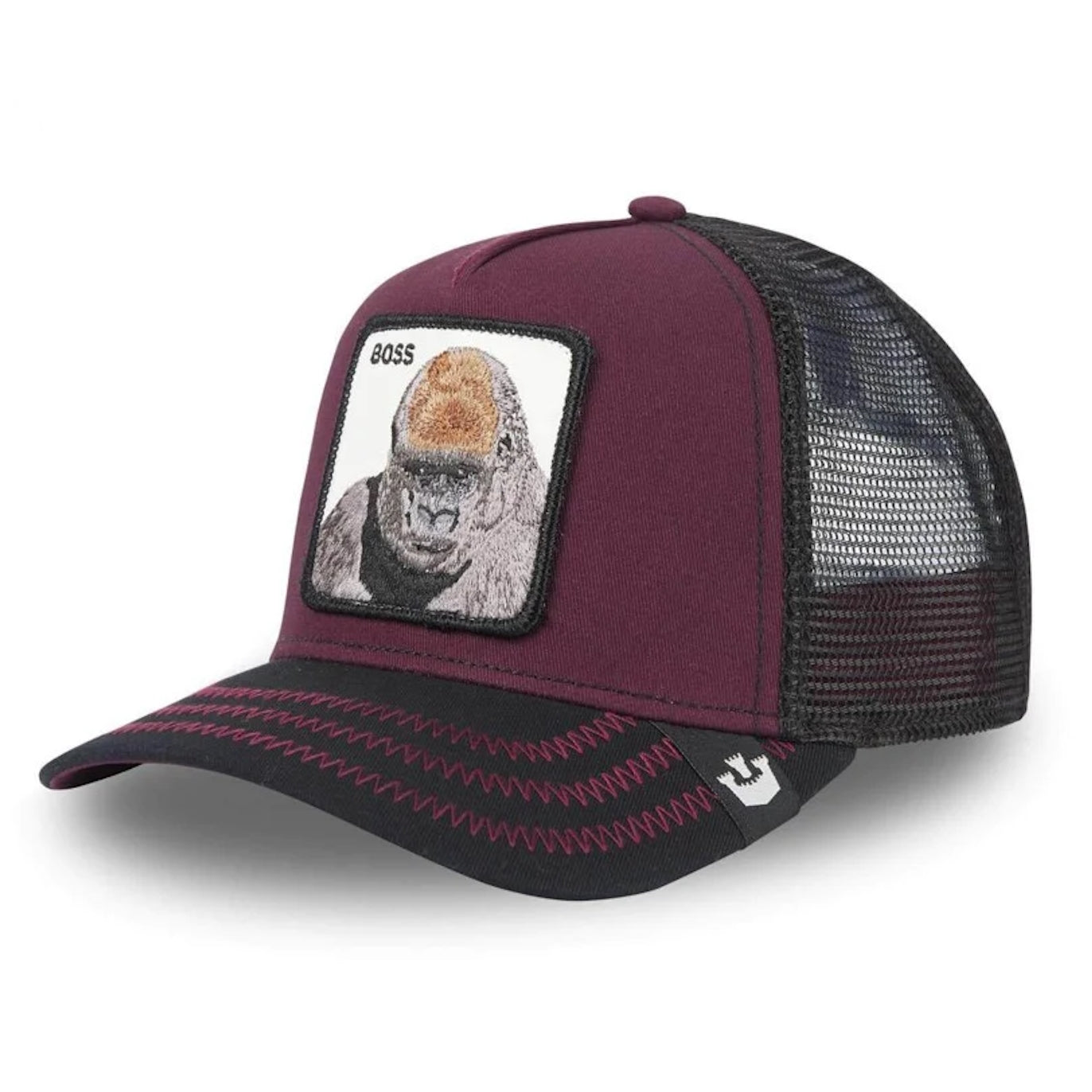 Goorin Bros - Casquette Gorille Trucker - Bordeaux