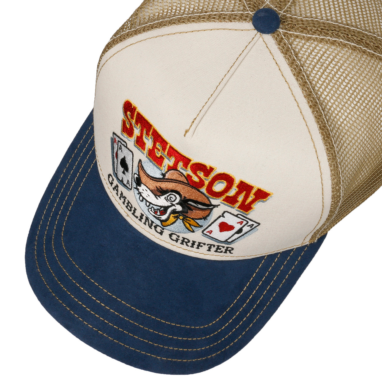 Stetson Casquette Gambling Grifter Beige