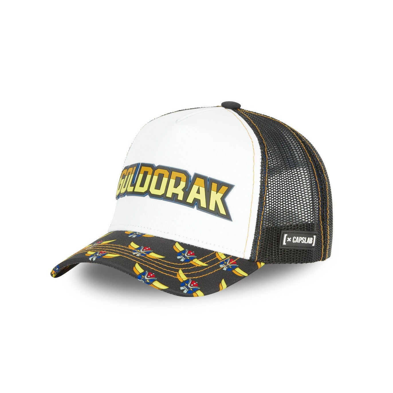 CAPSLAB Casquette Goldorak Logo Blanc