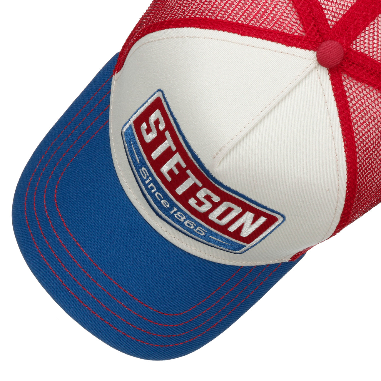 Stetson Casquette Highway Bleu/Rouge