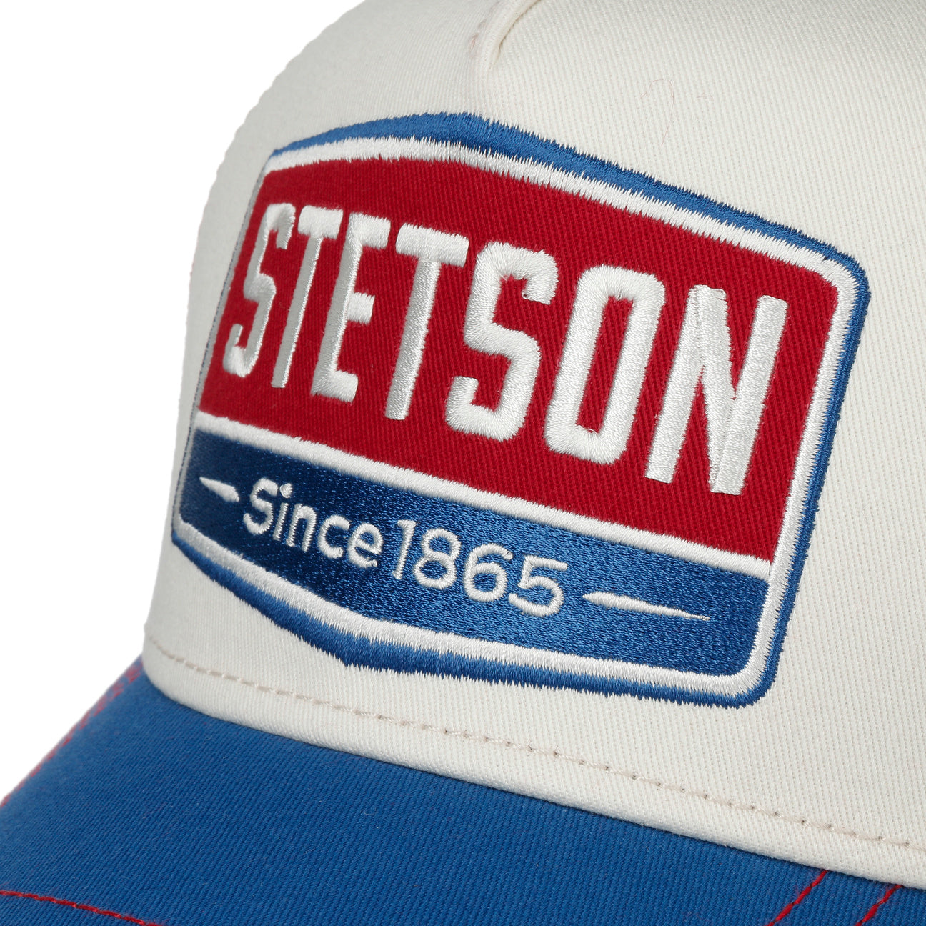 Stetson Casquette Highway Bleu/Rouge