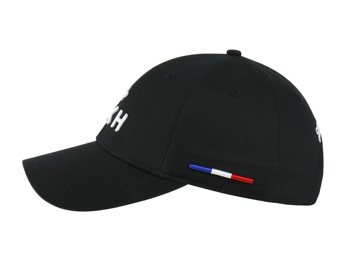 LXH Casquette en Coton Noir