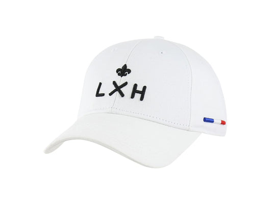 LXH Casquette en Coton Blanc